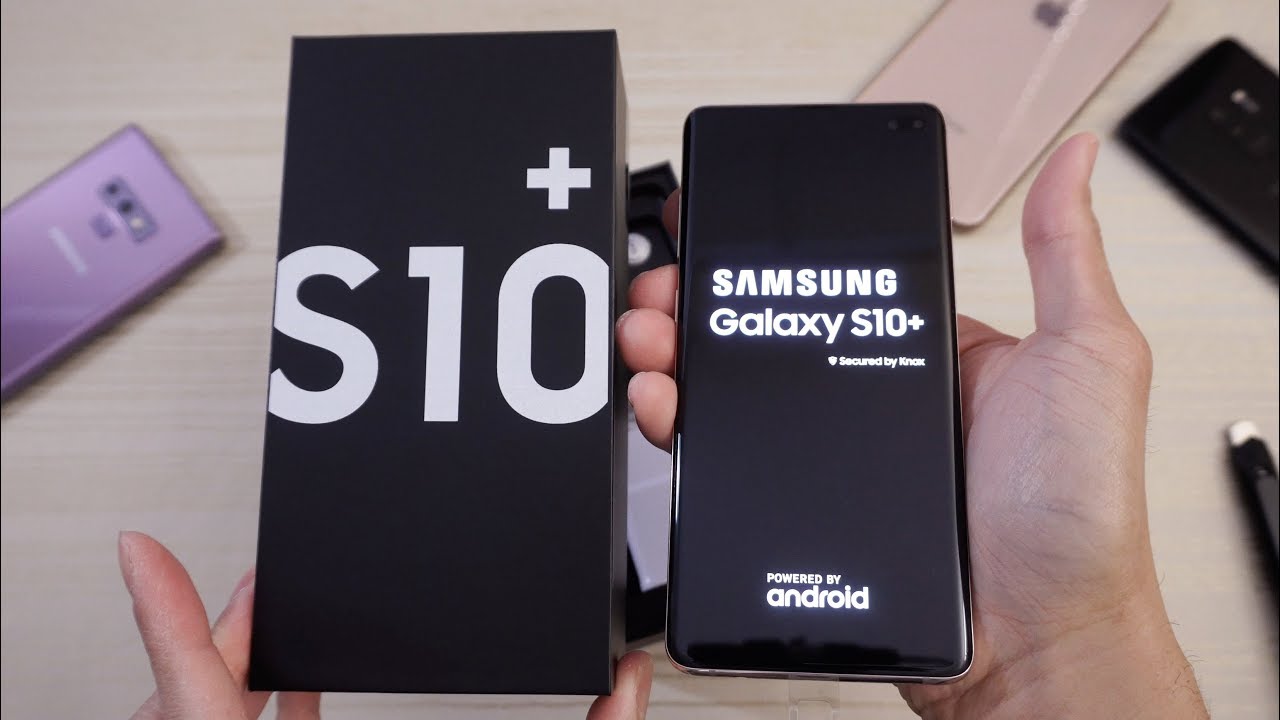 Samsung Galaxy S10 Plus – 128 GB – Unlocked – Prism Black